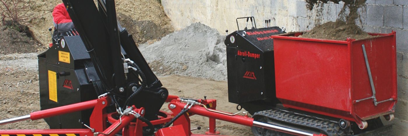 Abroll-Dumper von Riebsamen